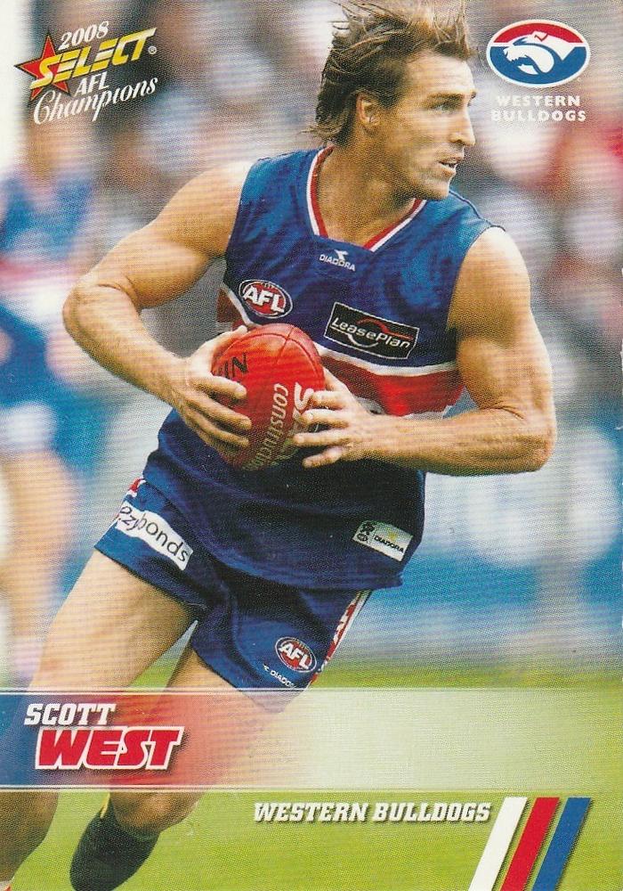Scott West #195 Western Bulldogs | 2008 Select AFL Champions