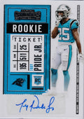 Troy Pride Jr. #195 Carolina Panthers | 2020 Panini Contenders |  | NFL Football