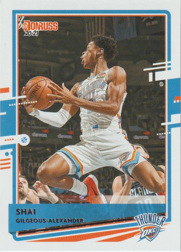 Shai Gilgeous-Alexander #195 Oklahoma City Thunder | 2020-21 Donruss