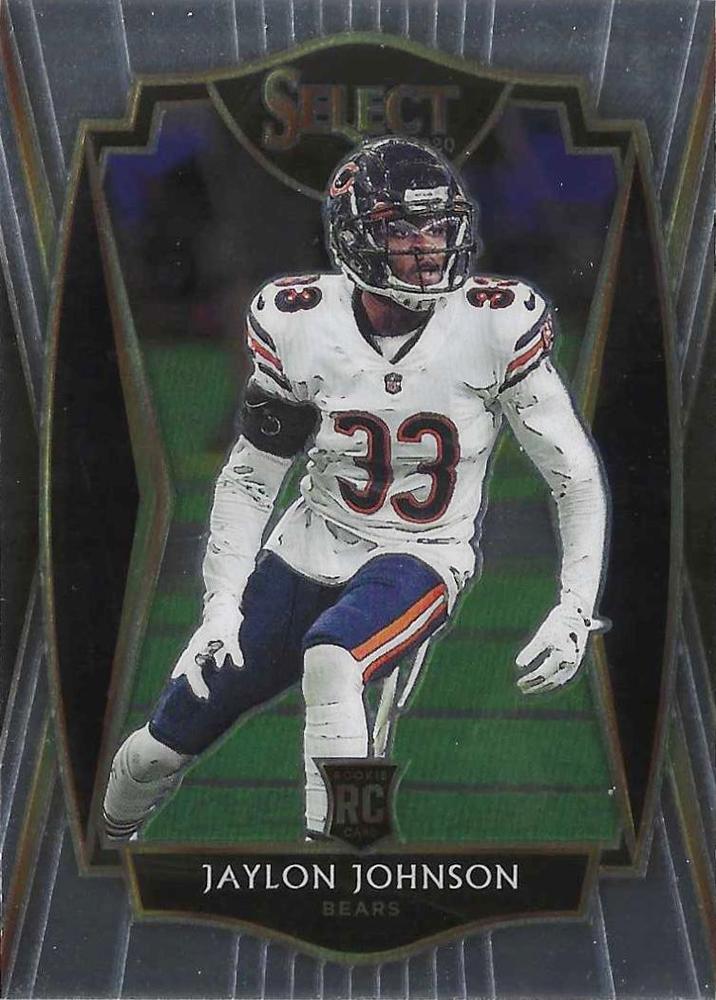 Jaylon Johnson #195 Chicago Bears | 2020 Panini Select |  | NFL Football