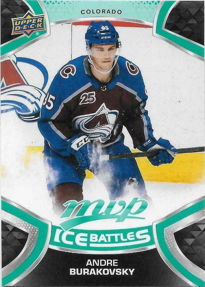 Andre Burakovsky #195 Colorado Avalanche | 2021-22 Upper Deck MVP Ice Battles