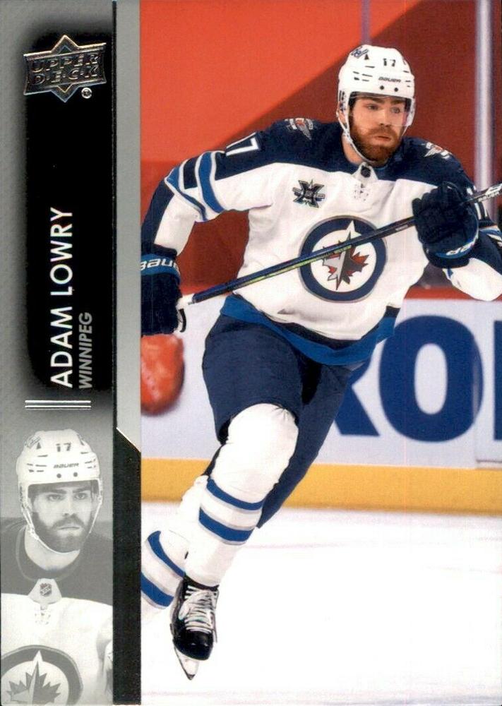 Adam Lowry #195 Winnipeg Jets | 2021-22 Upper Deck