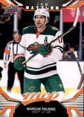 Marcus Foligno #195 Minnesota Wild | 2022-23 Upper Deck MVP Ice Battles