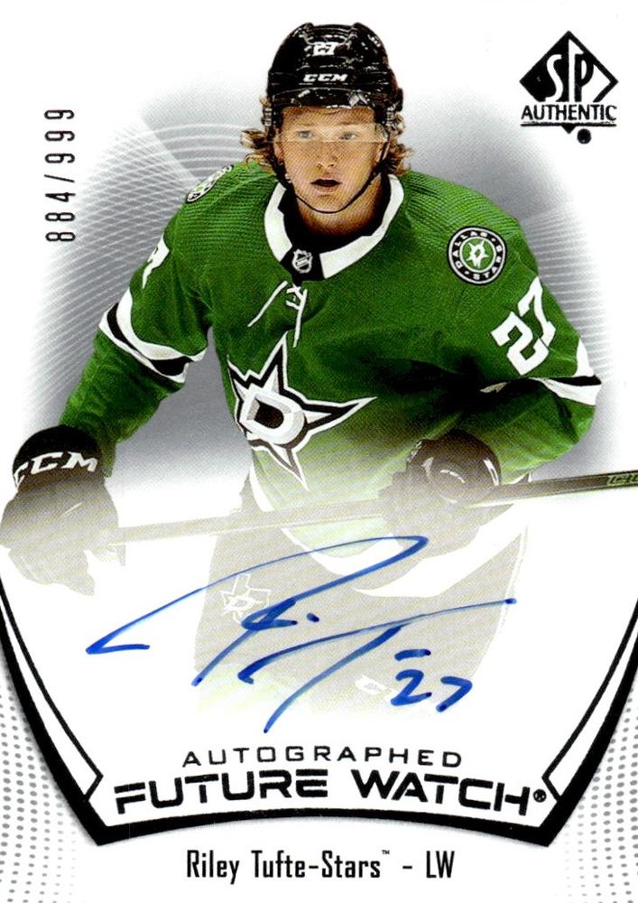 Riley Tufte #195 Dallas Stars | 2021-22 SP Authentic