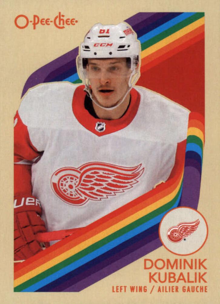 Dominik Kubalik #195 Detroit Red Wings | 2023-24 O-Pee-Chee Retro