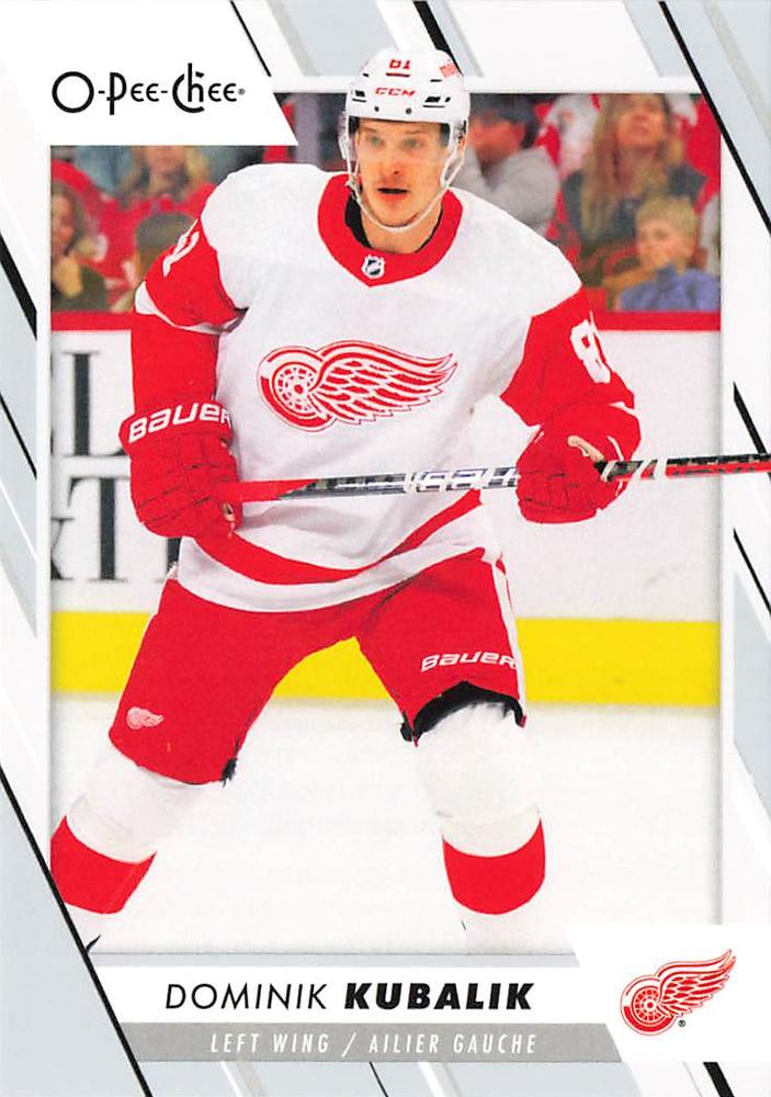 Dominik Kubalik #195 Detroit Red Wings | 2023-24 O-Pee-Chee Hockey