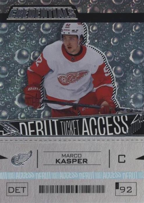 Marco Kasper #195 Detroit Red Wings | 2023-24 Upper Deck Credentials