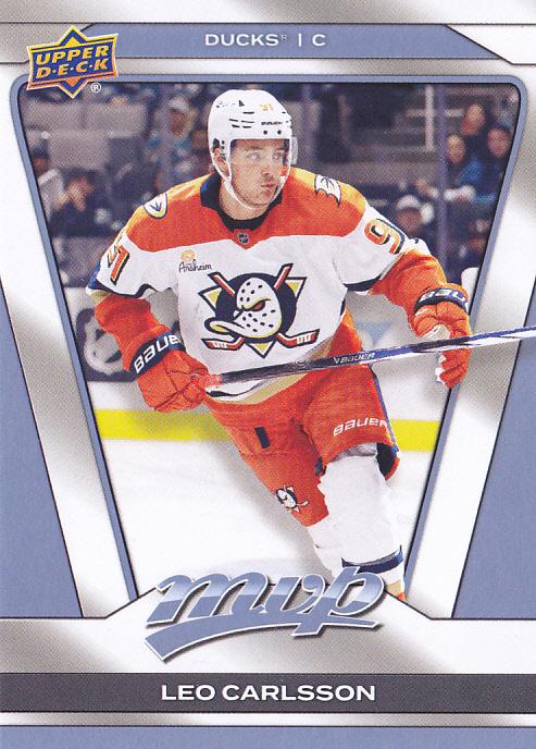 Leo Carlsson #195 Anaheim Ducks | 2025-26 Upper Deck MVP