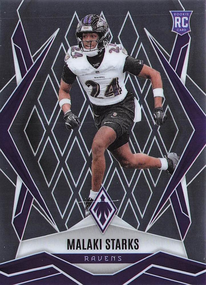 Malaki Starks #195 Baltimore Ravens | 2025 Panini Phoenix | NFL Football