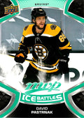 David Pastrnak #196 Boston Bruins | 2021-22 Upper Deck MVP Ice Battles