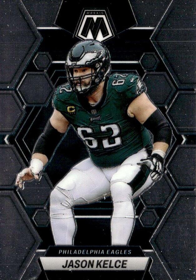 Jason Kelce #196 Philadelphia Eagles | 2023 Panini Mosaic | NFL Football