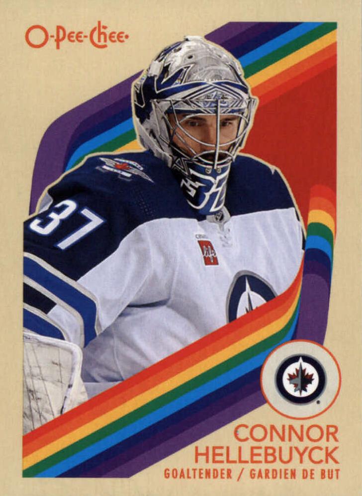 Connor Hellebuyck #196 Winnipeg Jets | 2023-24 O-Pee-Chee Retro