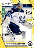Connor Hellebuyck #196 Winnipeg Jets | 2023-24 O-Pee-Chee Yellow Border