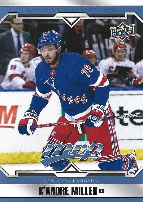 K'Andre Miller #196 New York Rangers | 2024-25 Upper Deck MVP