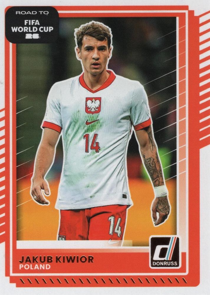 Jakub Kiwior #196 Poland | 2025-26 Donruss Road to FIFA World Cup