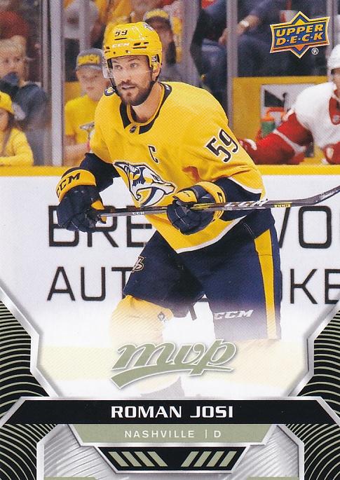 Roman Josi #197 Nashville Predators | 2020-21 Upper Deck MVP