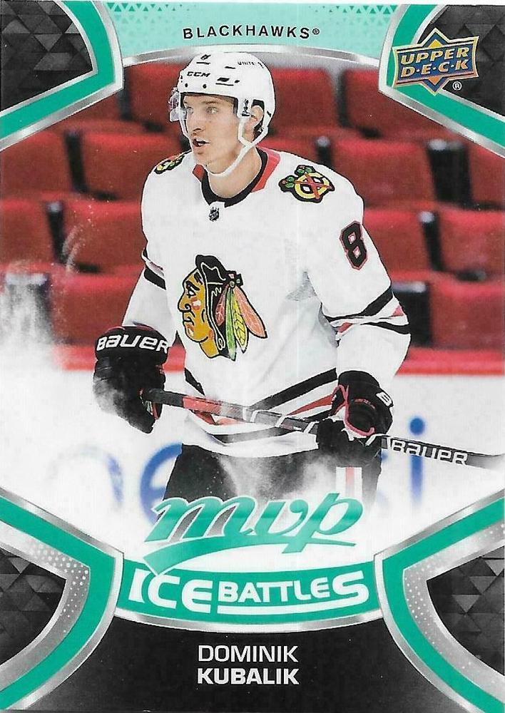 Dominik Kubalik #197 Chicago Blackhawks | 2021-22 Upper Deck MVP Ice Battles