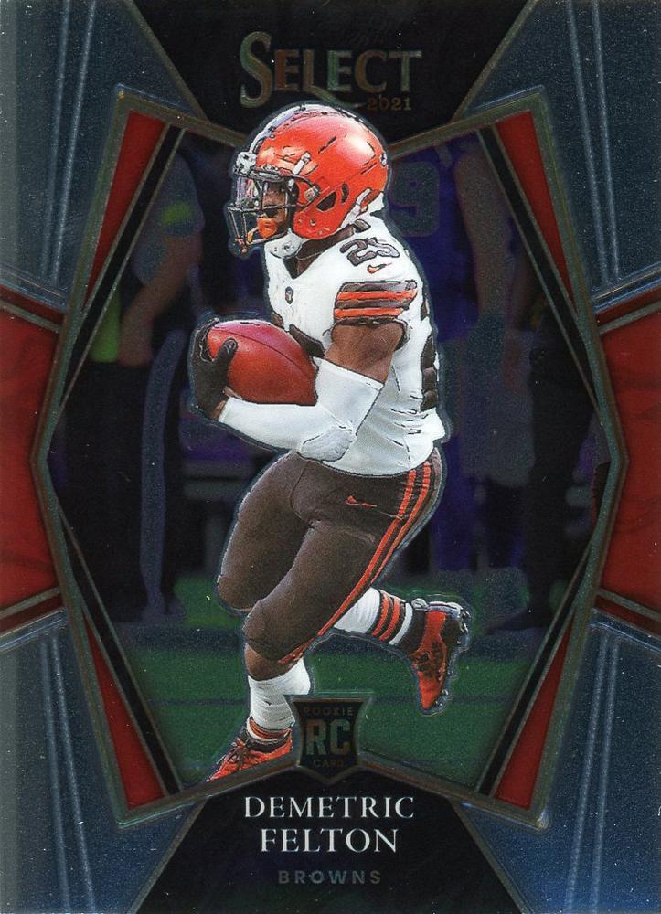 Demetric Felton #197 Cleveland Browns | 2021 Panini Select |  | NFL Football