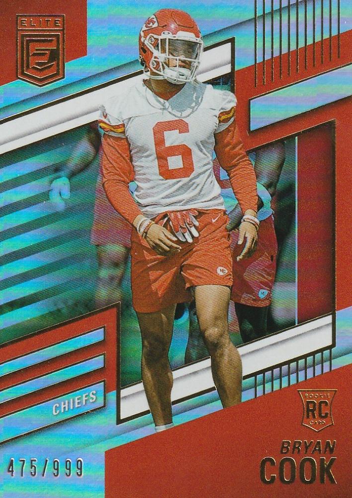 Bryan Cook #197 Kansas City Chiefs | 2022 Donruss Elite | NFL Football