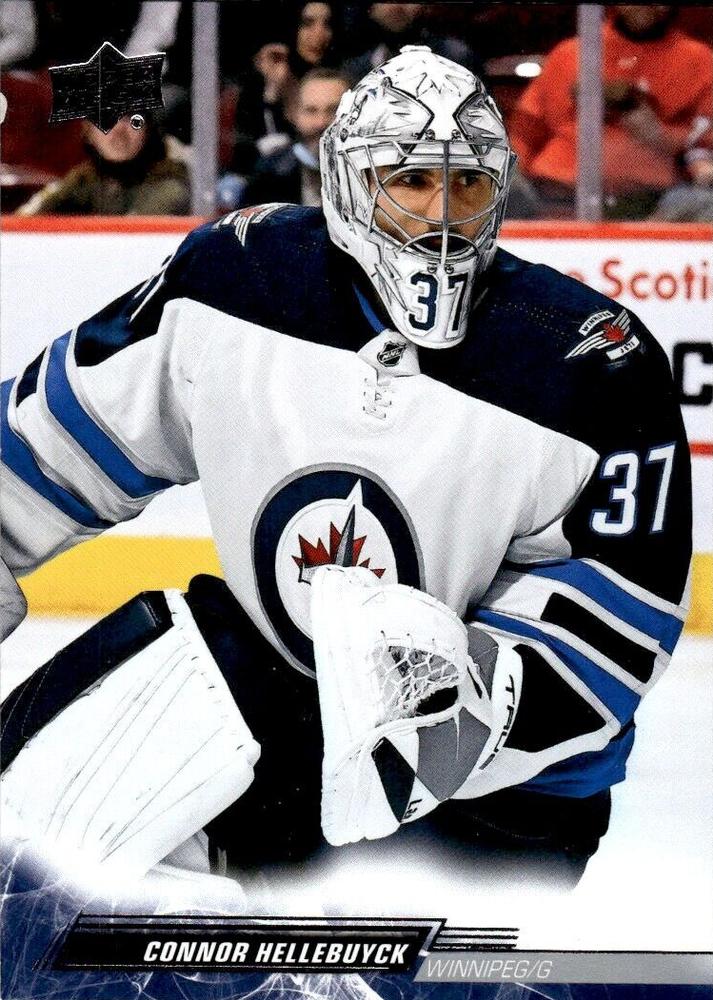 Connor Hellebuyck #197 Winnipeg Jets | 2022-23 Upper Deck