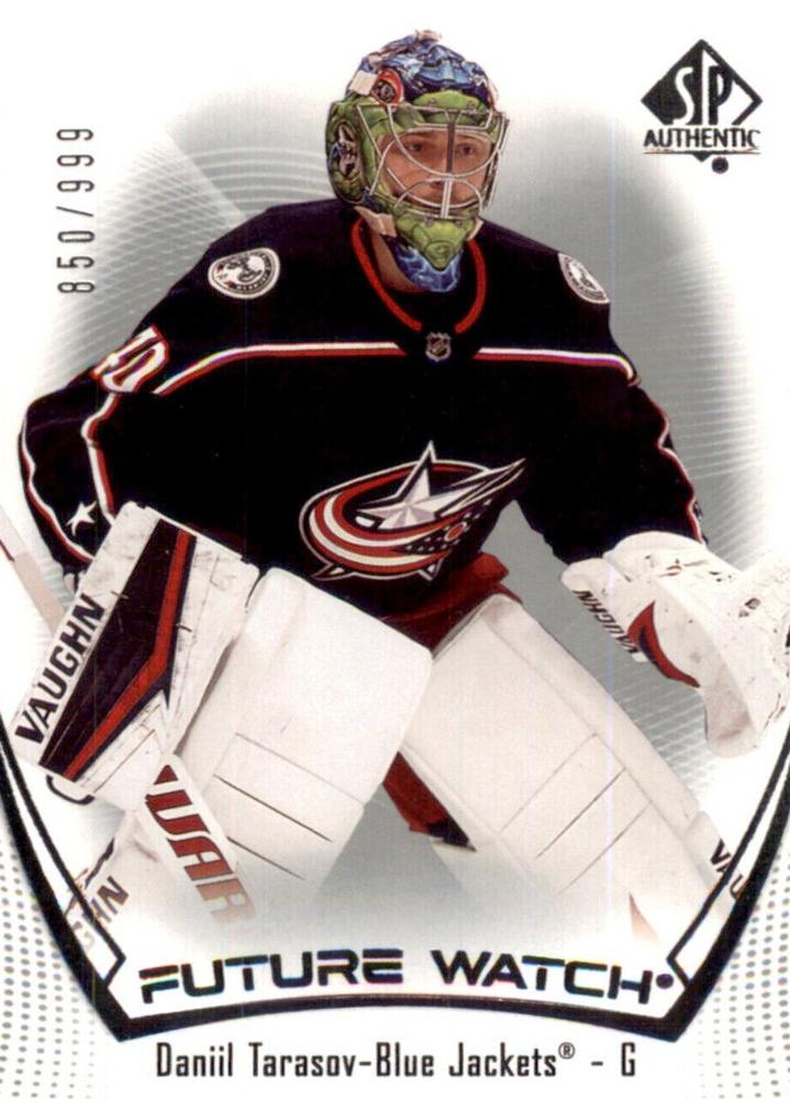 Daniil Tarasov #197 Columbus Blue Jackets | 2021-22 SP Authentic