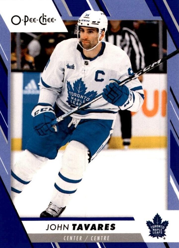 John Tavares #197 Toronto Maple Leafs | 2023-24 O-Pee-Chee Blue Border
