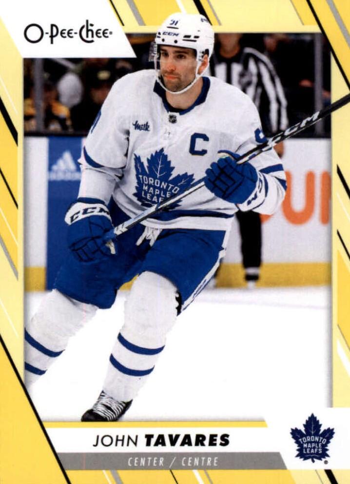 John Tavares #197 Toronto Maple Leafs | 2023-24 O-Pee-Chee Yellow Border