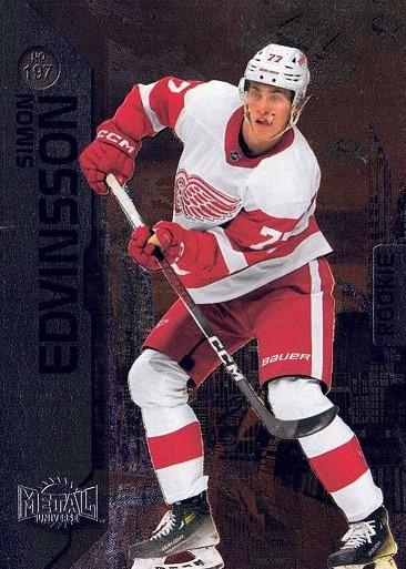 Simon Edvinsson #197 Detroit Red Wings | 2023-24 SkyBox Metal Universe