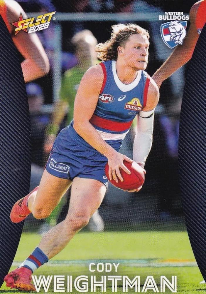 Cody Weightman #197 Western Bulldogs | 2025 Select AFL Footy Stars