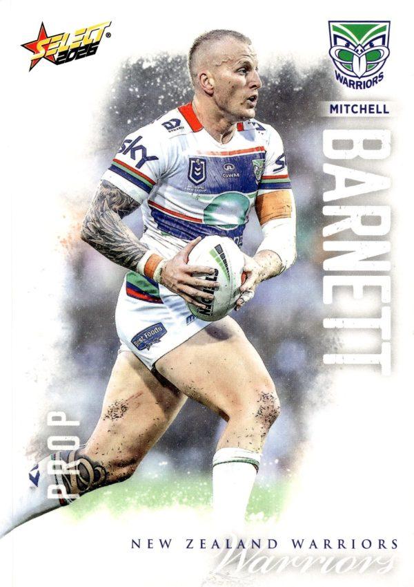 Mitchell Barnett #197 New Zealand Warriors | 2026 Select NRL League Heroes