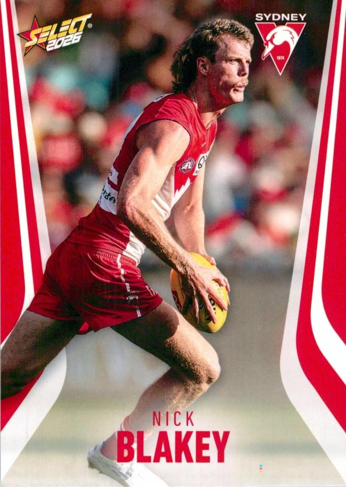 Nick Blakey #197 Sydney Swans | 2026 Select AFL Footy Stars