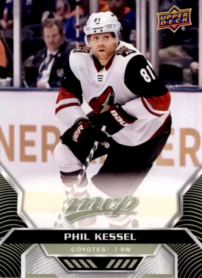 Phil Kessel #198 Arizona Coyotes | 2020-21 Upper Deck MVP