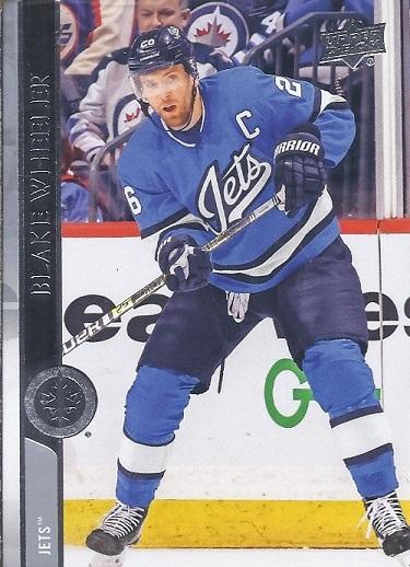 Blake Wheeler #198 Winnipeg Jets | 2020-21 Upper Deck
