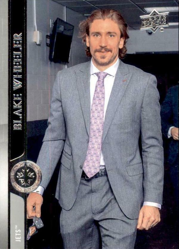 Blake Wheeler #198 Winnipeg Jets | 2020-21 Upper Deck