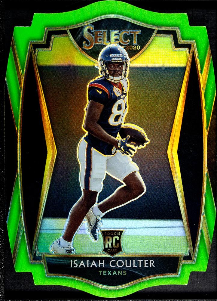 Isaiah Coulter #198 Houston Texans | 2020 Panini Select |  | NFL Football