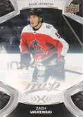 Zach Werenski #198 Columbus Blue Jackets | 2021-22 Upper Deck MVP Silver Script