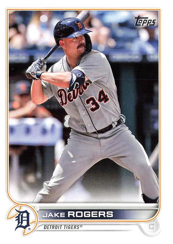 Jake Rogers #198 Detroit Tigers | 2022 Topps