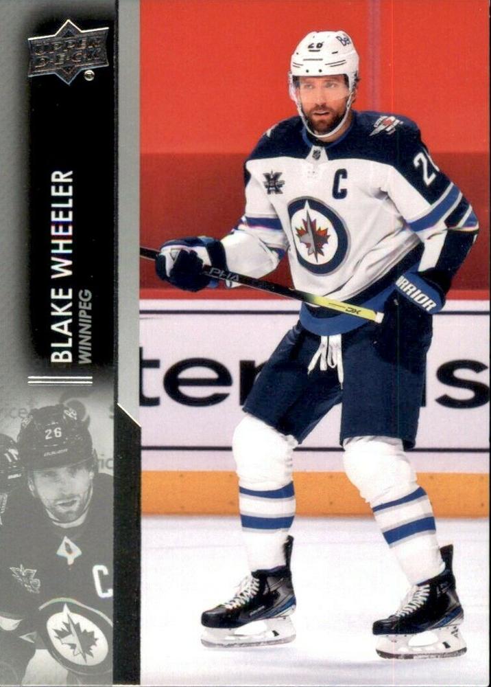Blake Wheeler #198 Winnipeg Jets | 2021-22 Upper Deck