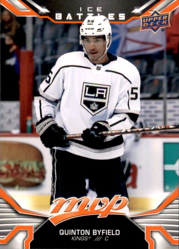 Quinton Byfield #198 Los Angeles Kings | 2022-23 Upper Deck MVP Ice Battles