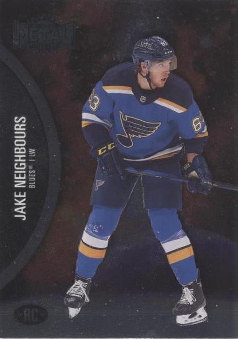 Jake Neighbours Rookie #198 St. Louis Blues | 2021-22 SkyBox Metal Universe