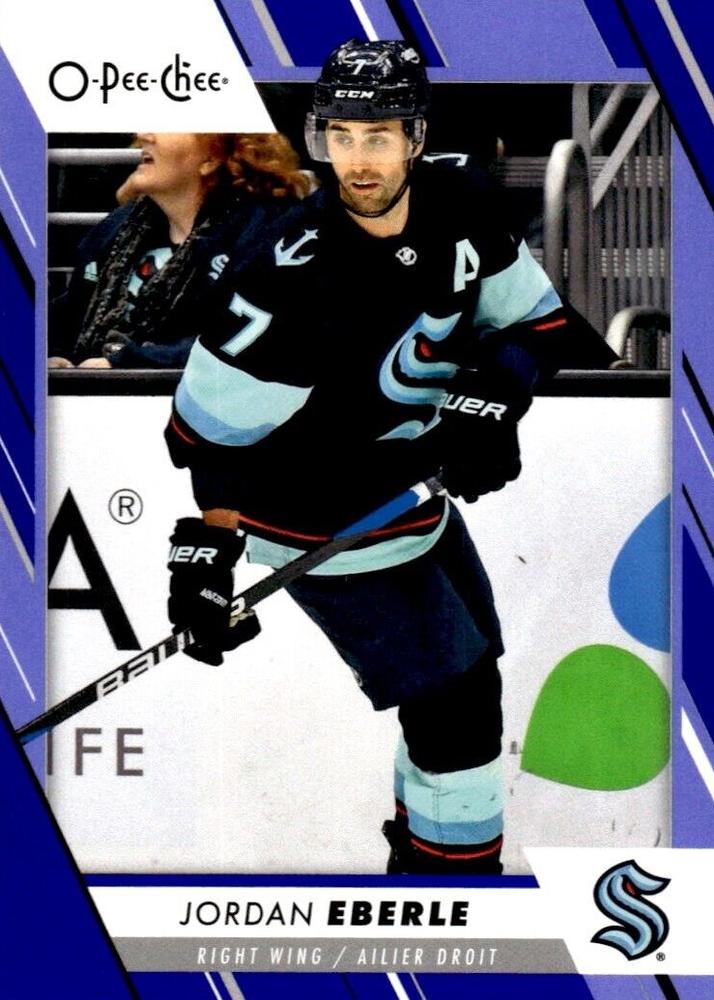 Jordan Eberle #198 Seattle Kraken | 2023-24 O-Pee-Chee Blue Border