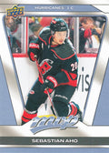 Sebastian Aho #198 Carolina Hurricanes | 2025-26 Upper Deck MVP