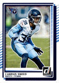 L'Jarius Sneed #198 Tennessee Titans | 2025 Donruss | NFL Football