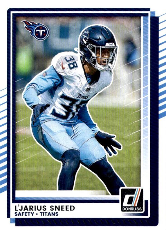 L'Jarius Sneed #198 Tennessee Titans | 2025 Donruss | NFL Football