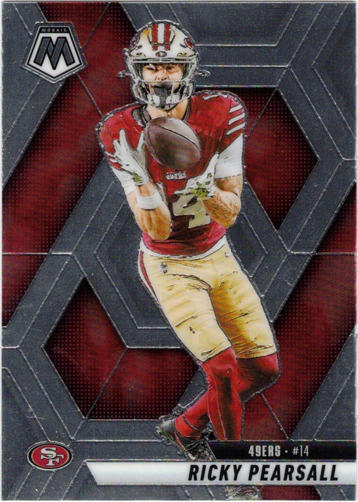 Ricky Pearsall #198 San Francisco 49ers | 2025 Panini Mosaic | NFL Football