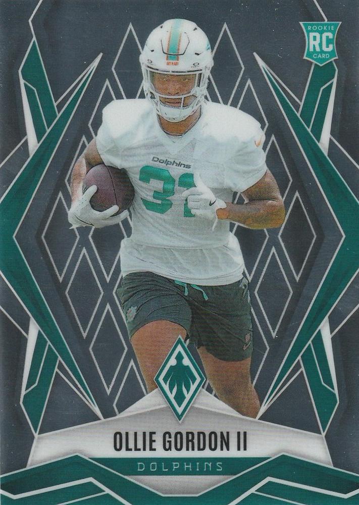 Ollie Gordon II #198 Miami Dolphins | 2025 Panini Phoenix | NFL Football