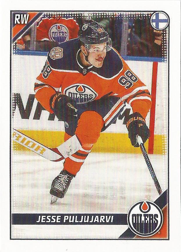 Jesse Puljujarvi #199 Edmonton Oilers | 2019-20 Topps NHL Sticker Collection