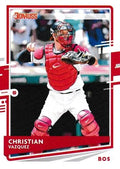 Christian Vazquez #199 Boston Red Sox | 2020 Donruss