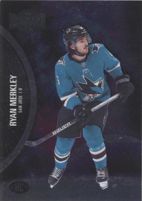 Ryan Merkley Rookie #199 San Jose Sharks | 2021-22 SkyBox Metal Universe