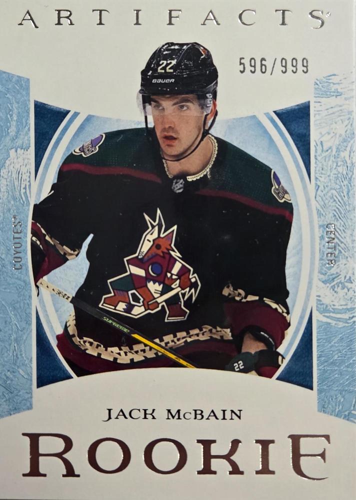 Jack McBain #199 Arizona Coyotes | 2022-23 Upper Deck Artifacts